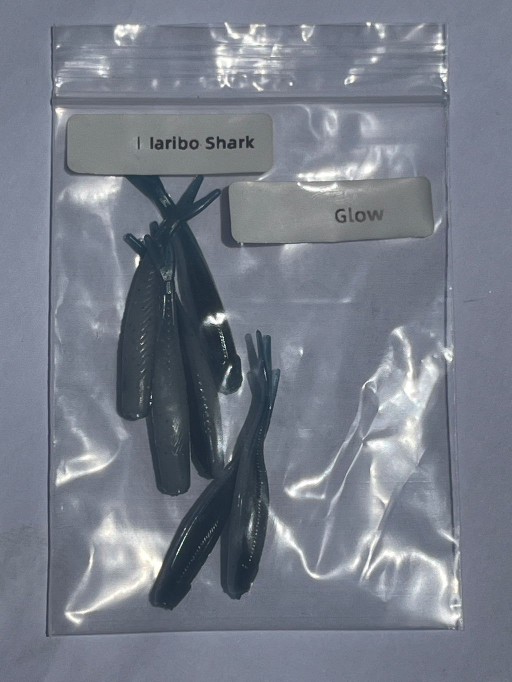 Haribo Shark and GLOW 2 inch Tracer Shads