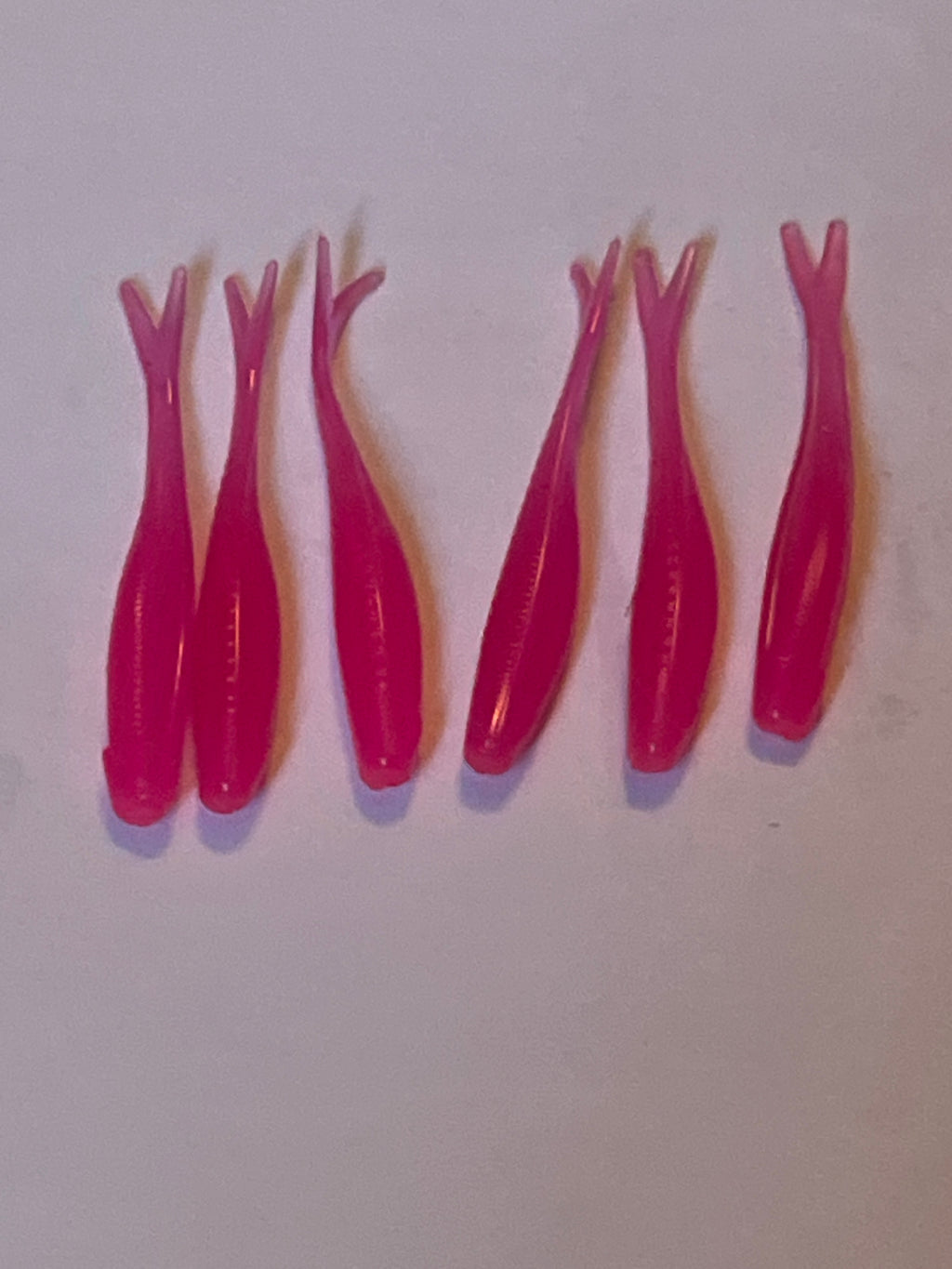 Pink 2 inch Tracer Shads