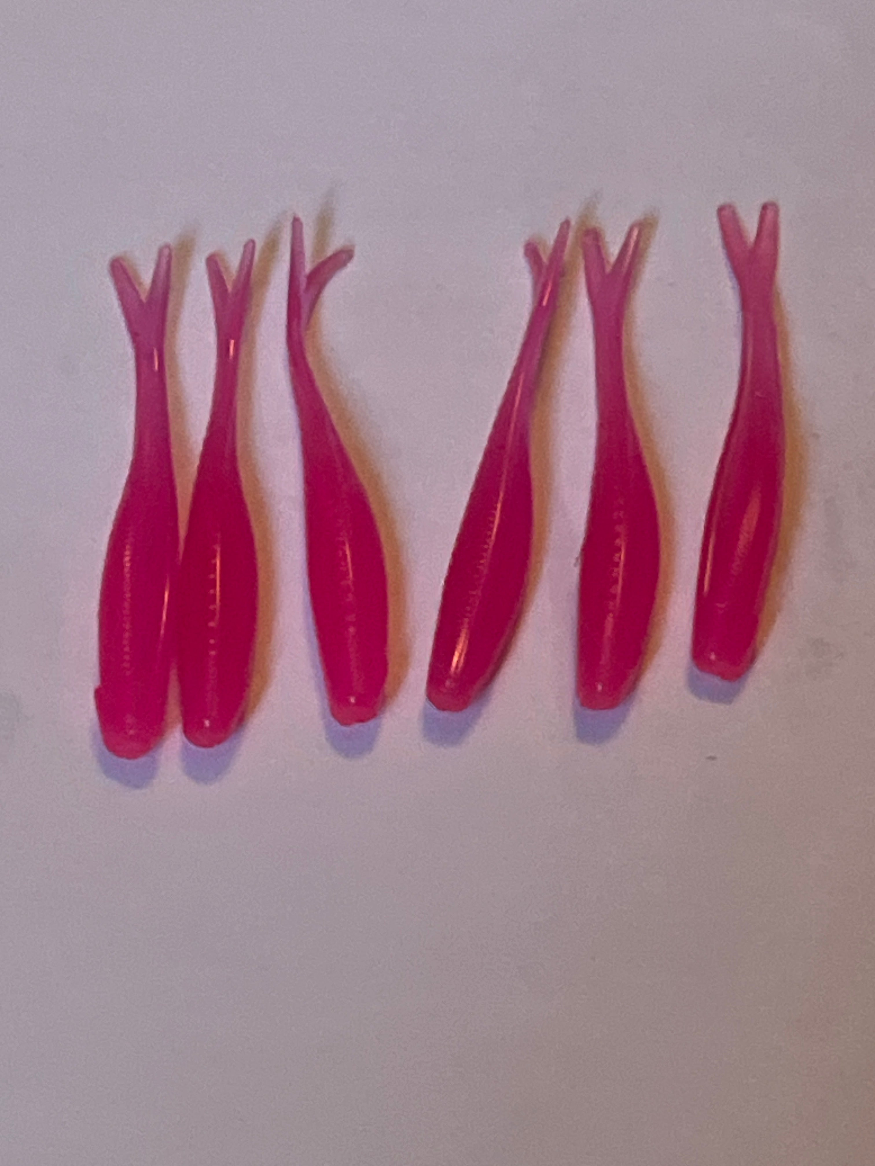 Pink 2 inch Tracer Shads