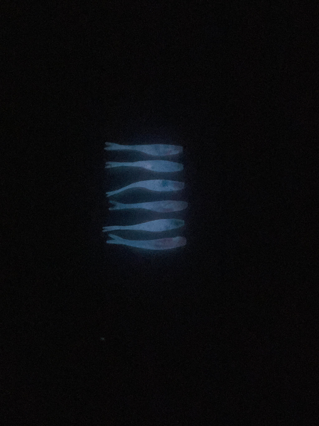 Troll surprise with Glow 2 inch Tracer Shads