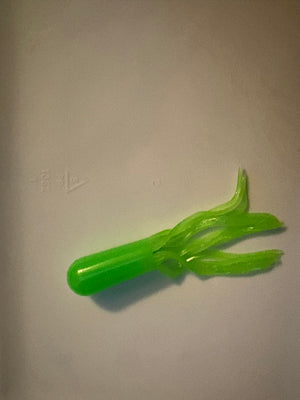 Neon Green Glow Tube Jigs