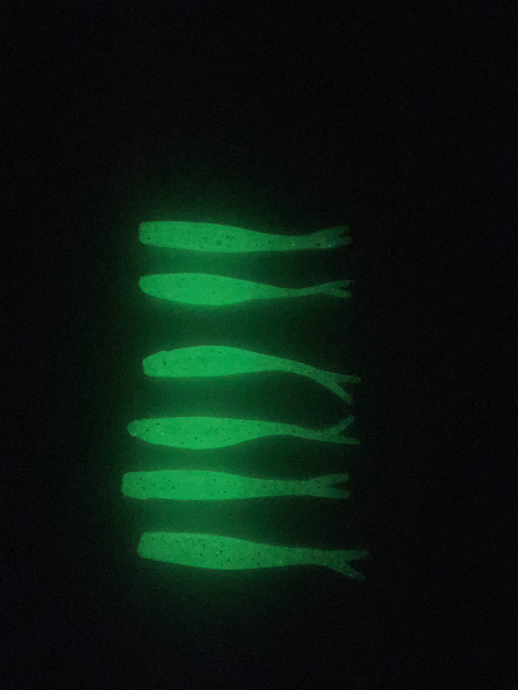 New Years GLOW 2 inch Tracer Shads