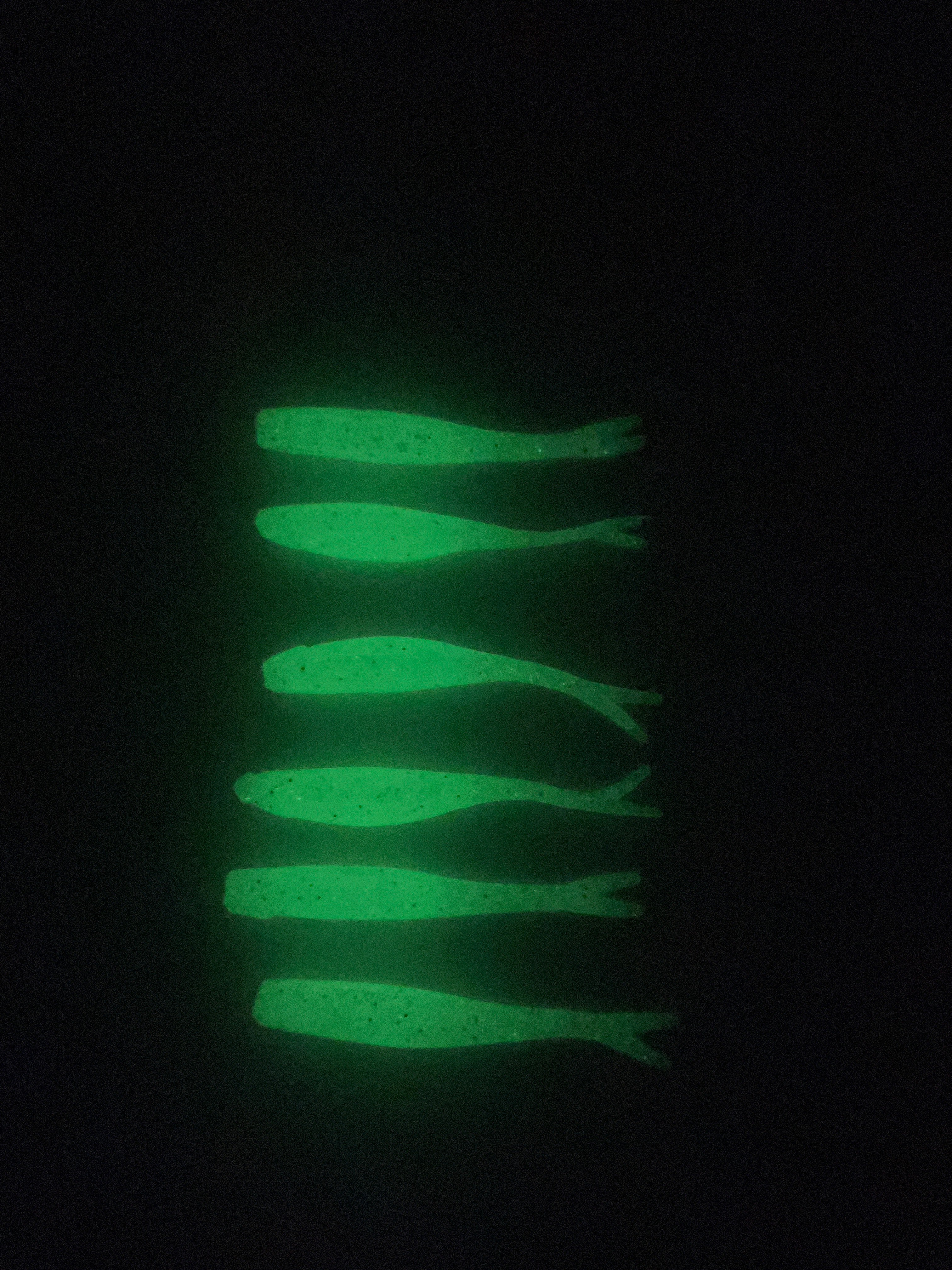 New Years GLOW 2 inch Tracer Shads