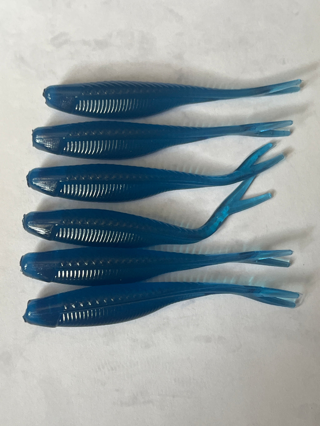 Blue 3 inch Tracer Shads