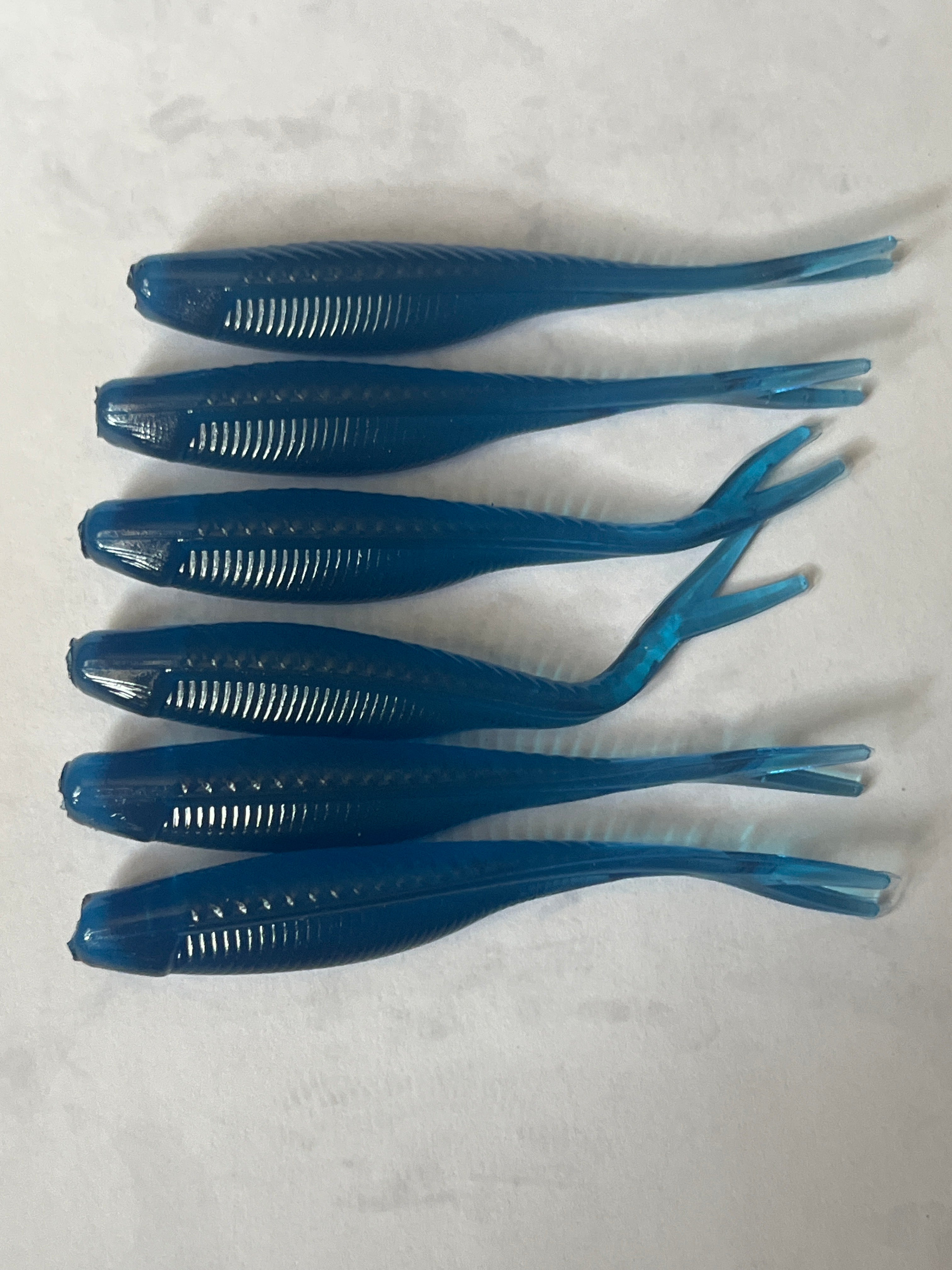 Blue 3 inch Tracer Shads
