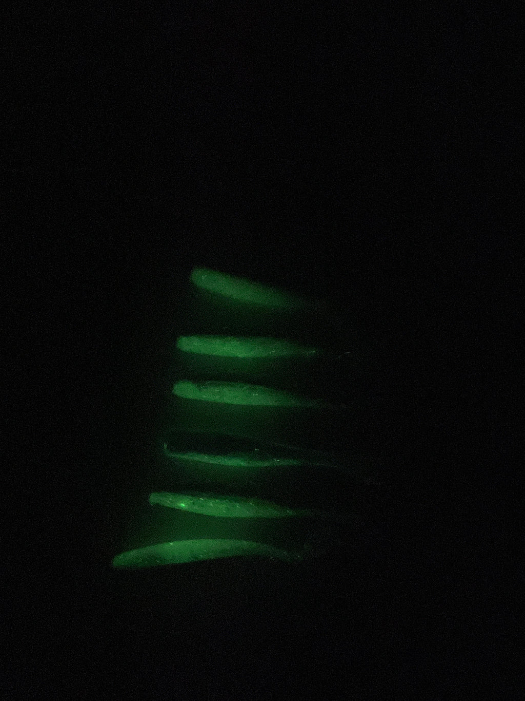 Haribo Shark and GLOW 2 inch Tracer Shads