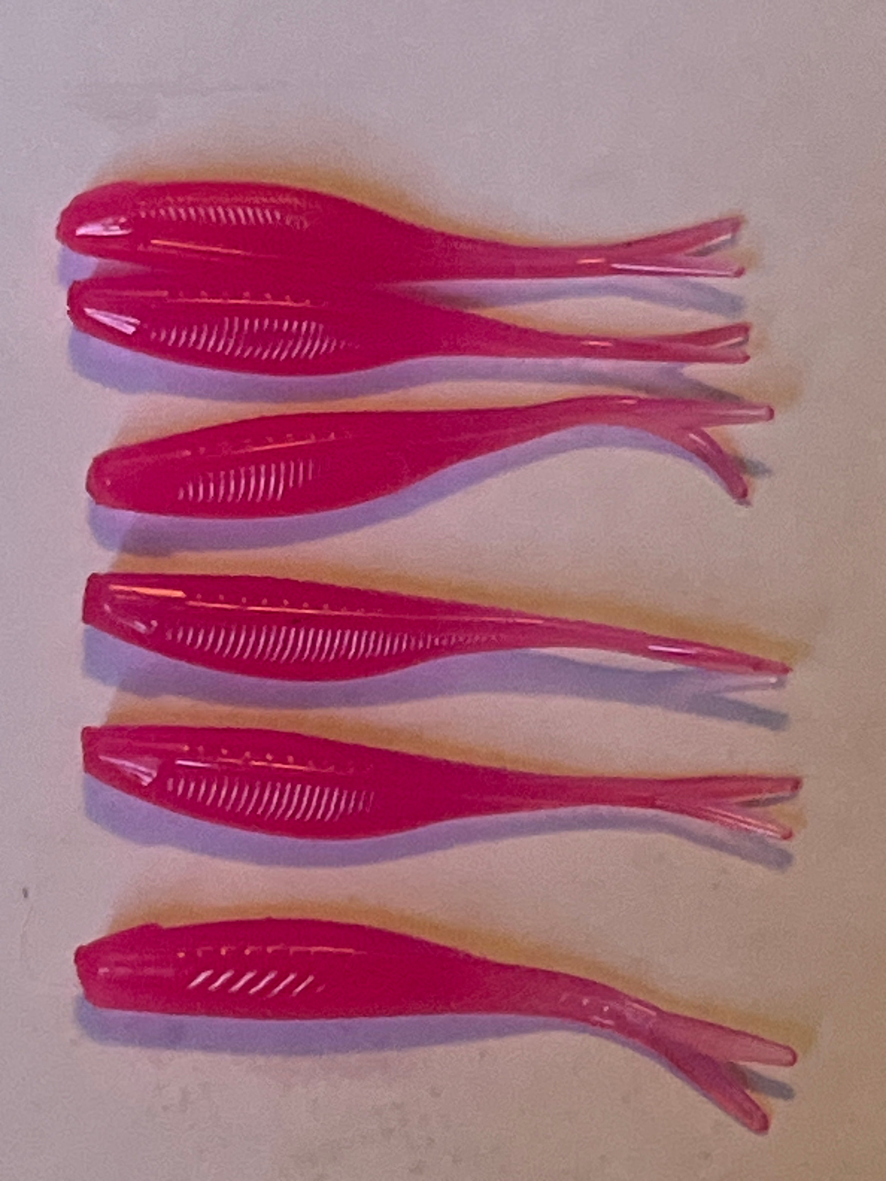 Pink 2 inch Tracer Shads