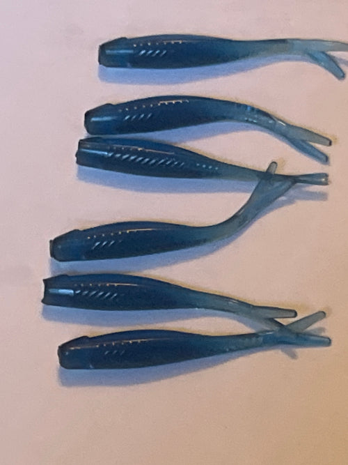 Blue 2 inch Tracer Shads