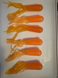Tangerine Glow Tube Jigs (6)