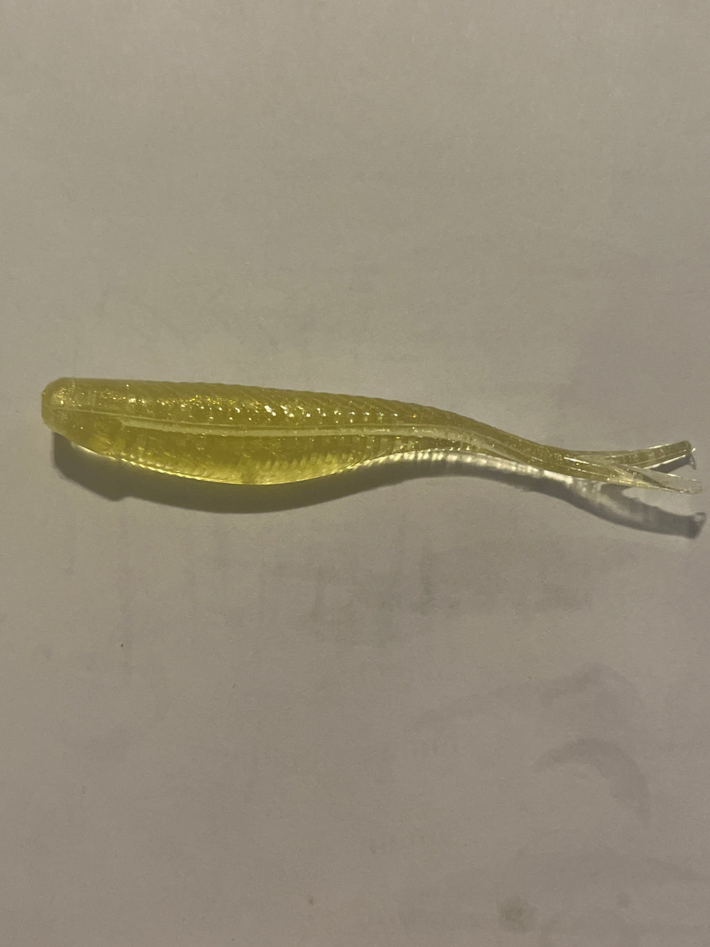 Lightning Yellow 3 inch Tracer Shads