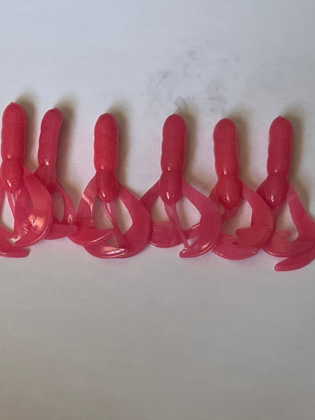 Hot Pink with Sparkles Crawfish