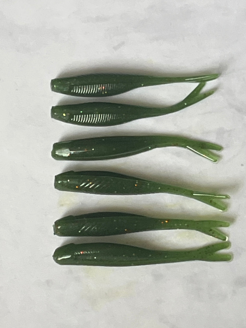 Dark Pumpkin 2 inch Tracer Shad