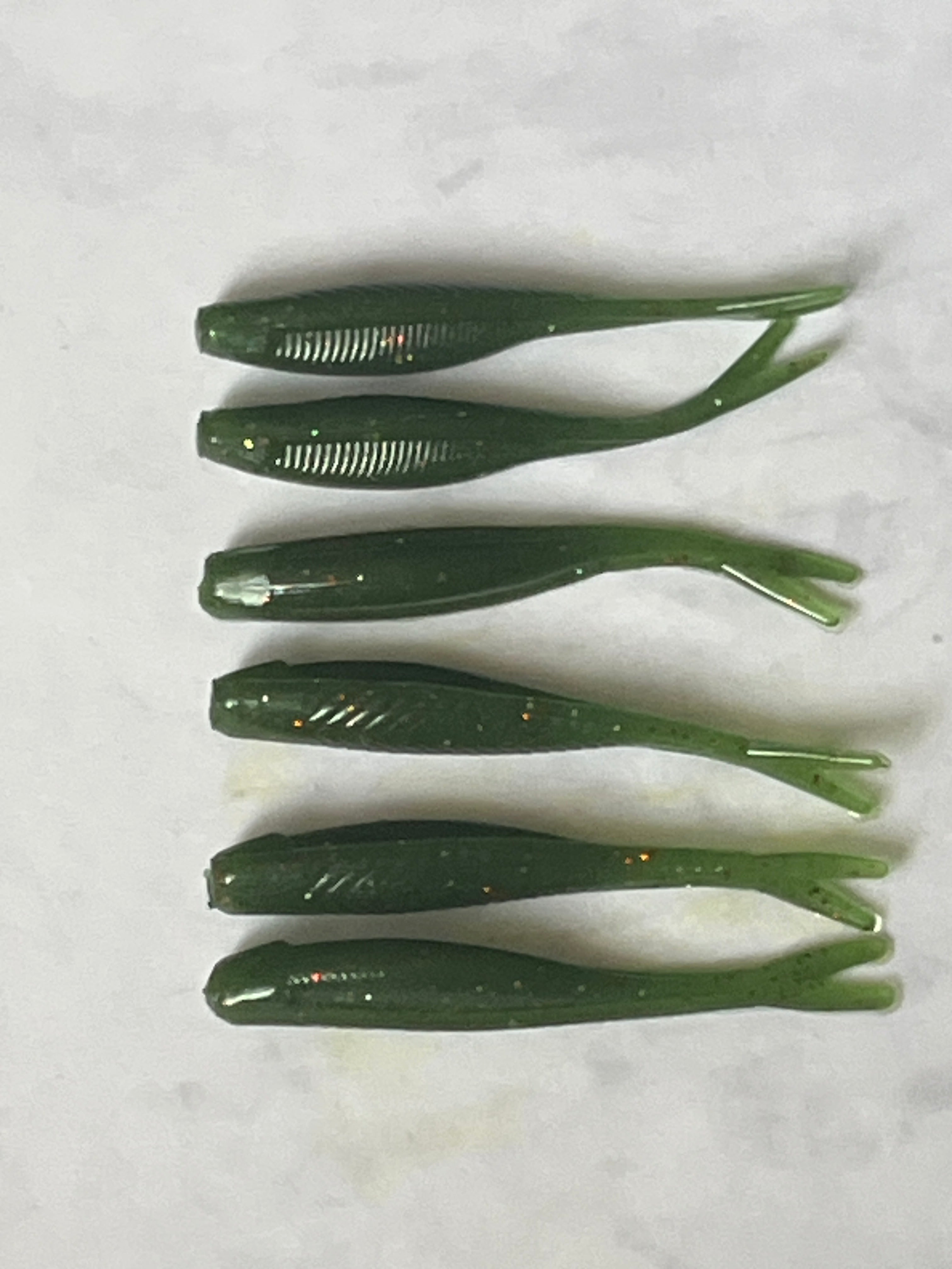 Dark Pumpkin 2 inch Tracer Shad