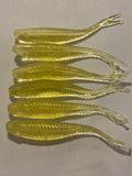 Lightning Yellow 3 inch Tracer Shads