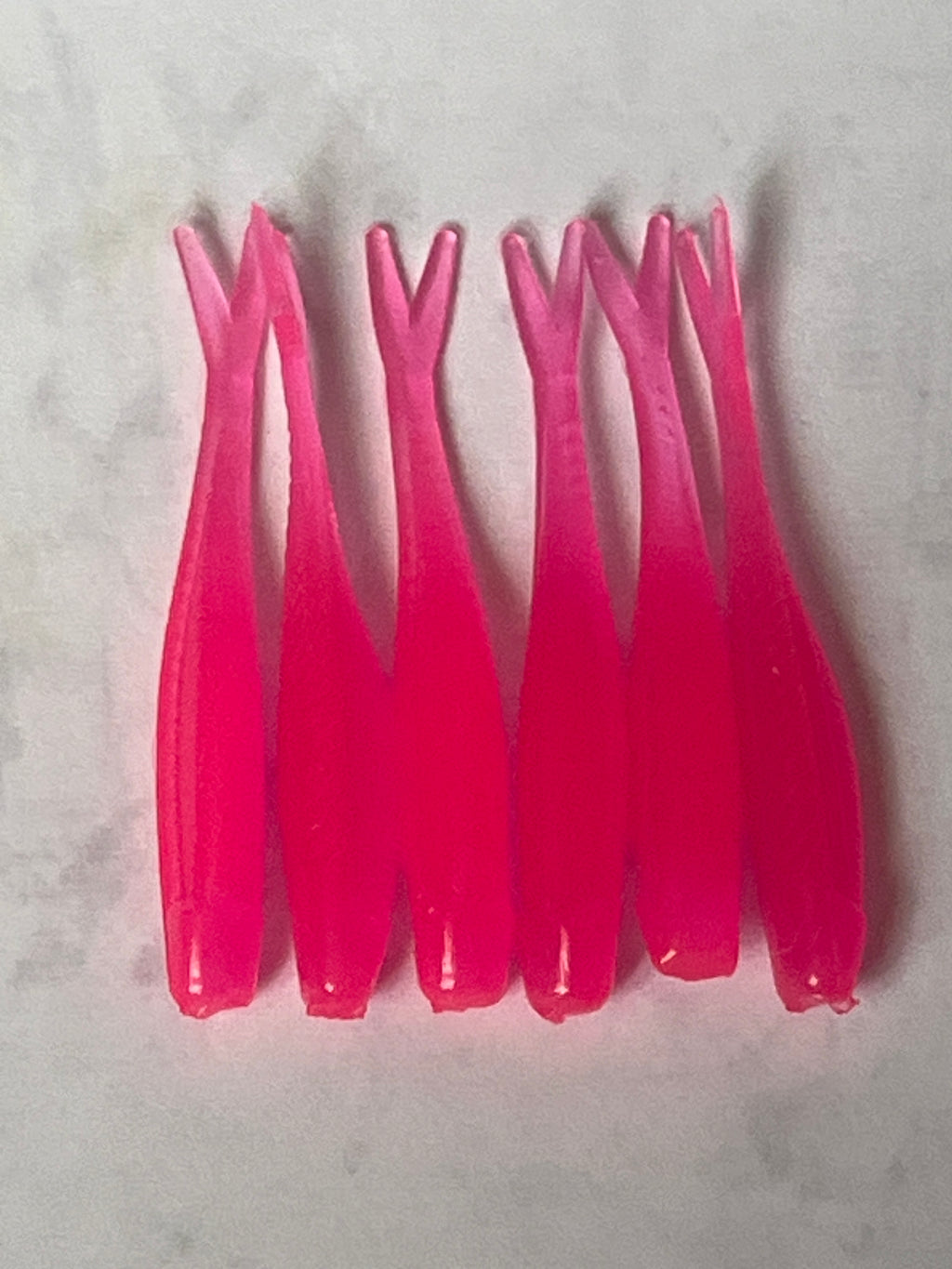 Hot Pink 2 inch Tracer Shads