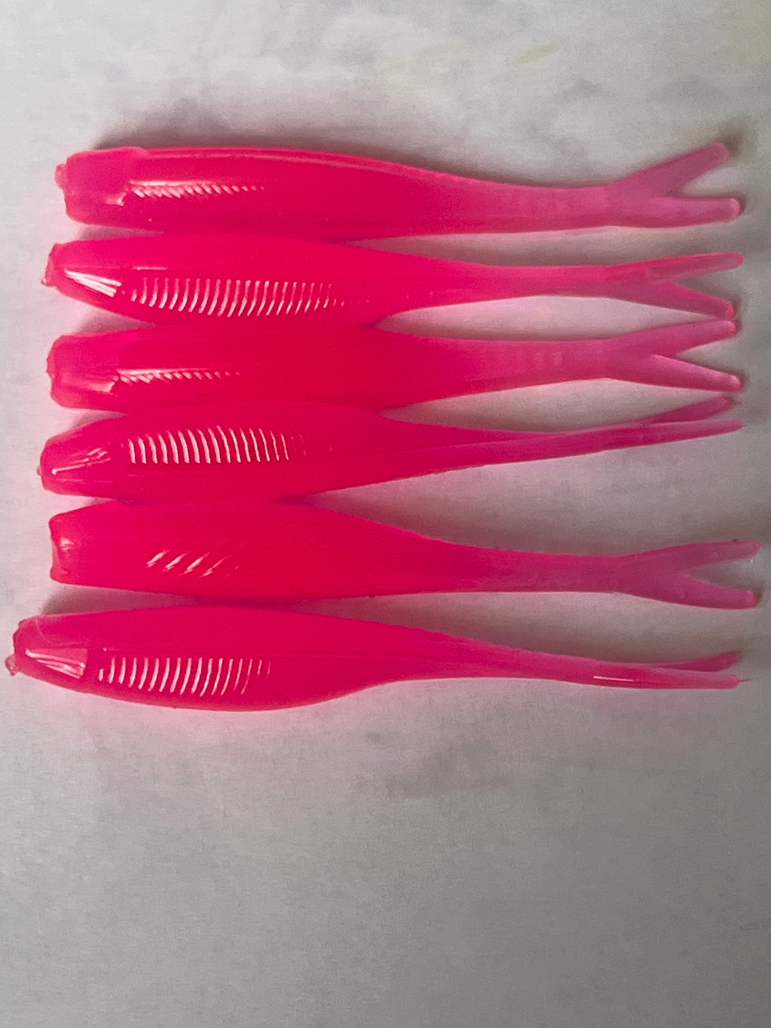 Hot Pink 2 inch Tracer Shads