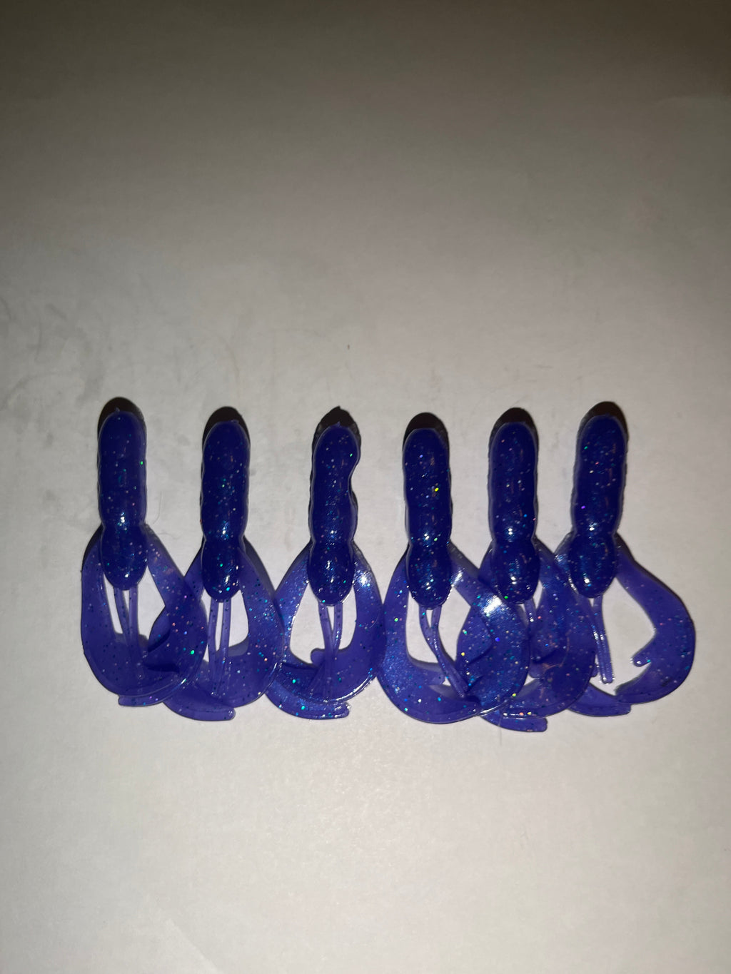 Purple with Sparkle Crawdads