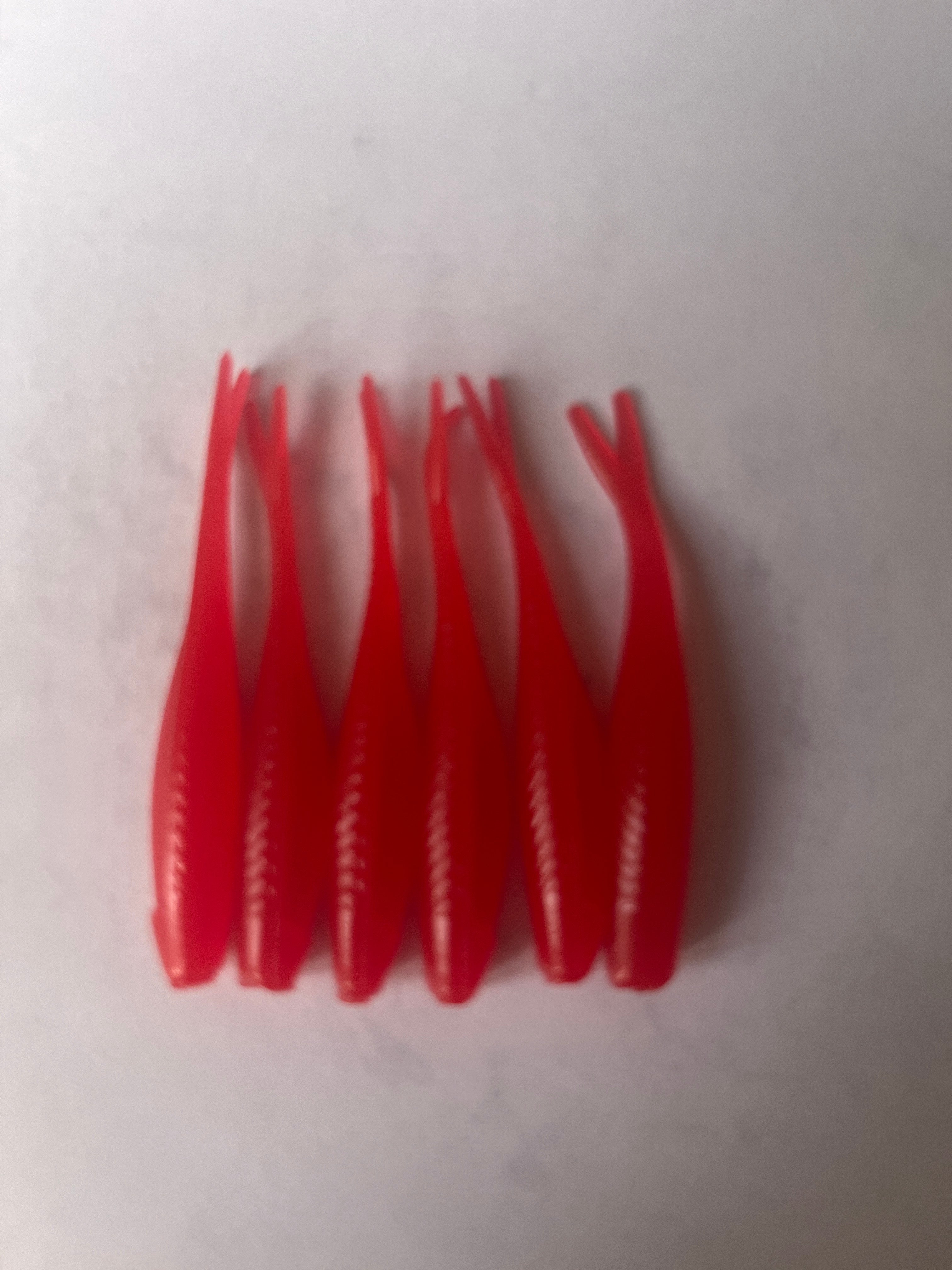 Red 2 inch Tracer Shads