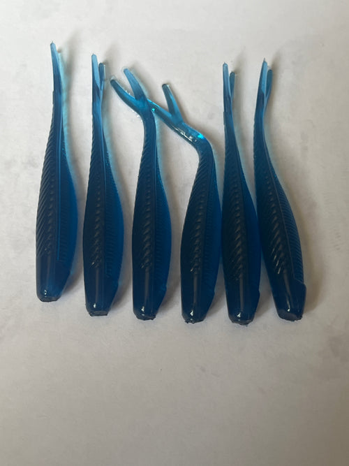 Blue 3 inch Tracer Shads