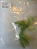 Light Pumpkin 2 Inch Crappie Grub