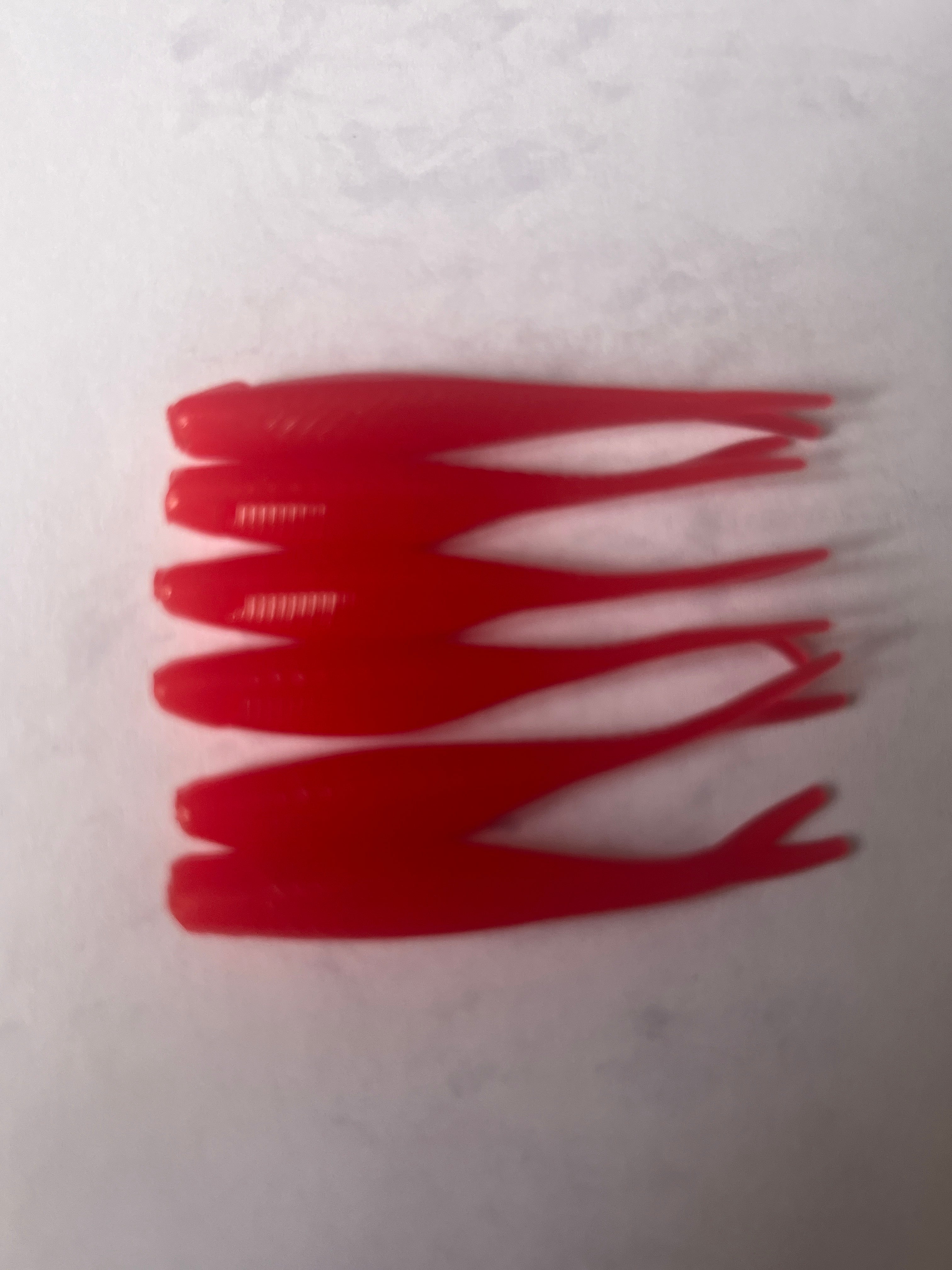 Red 2 inch Tracer Shads
