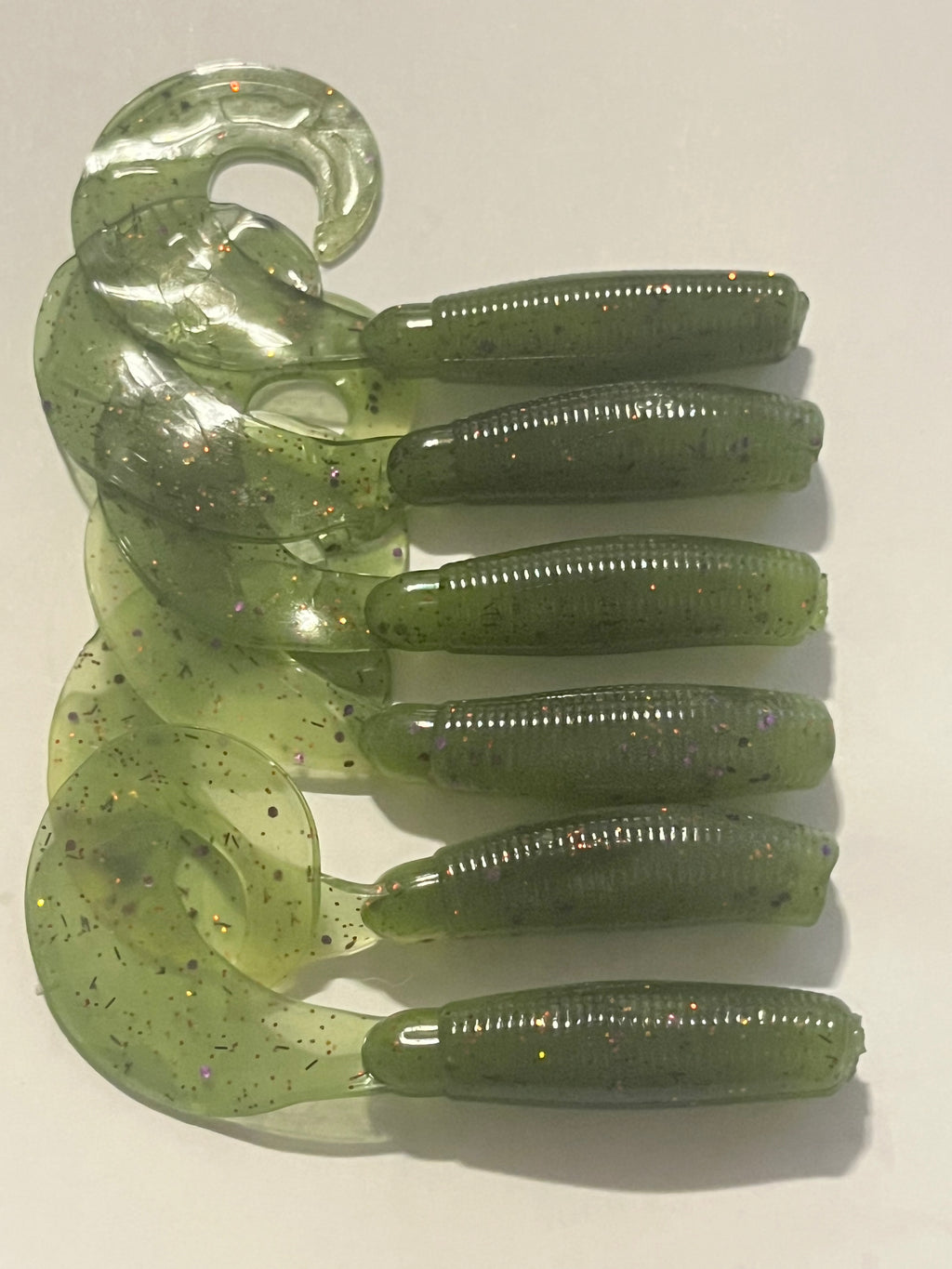 Goosebump Green With Water Melon Single Grubs