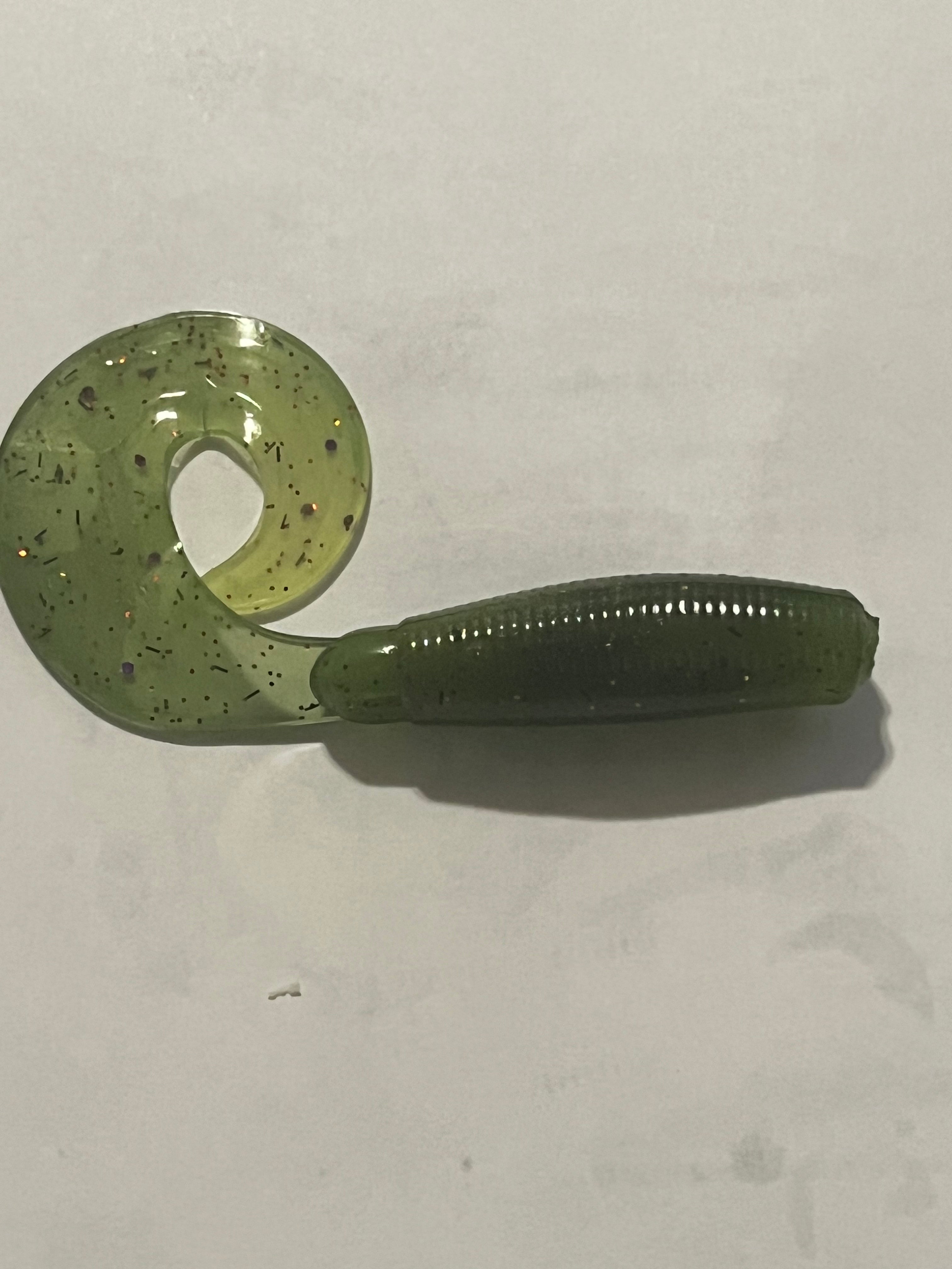 Goosebump Green With Water Melon Single Grubs
