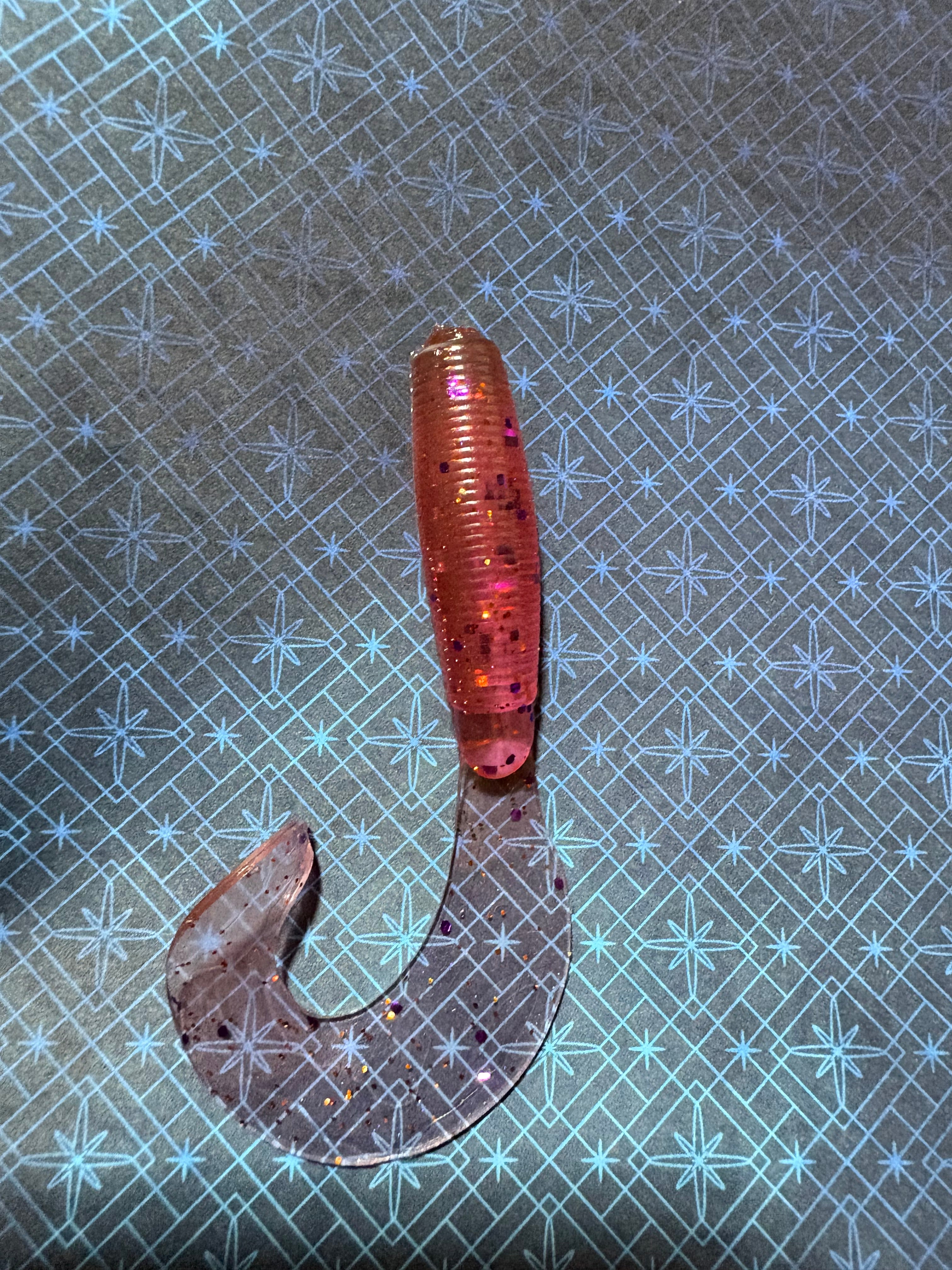 Tequila Sunrise Curly Tail Grub (6)