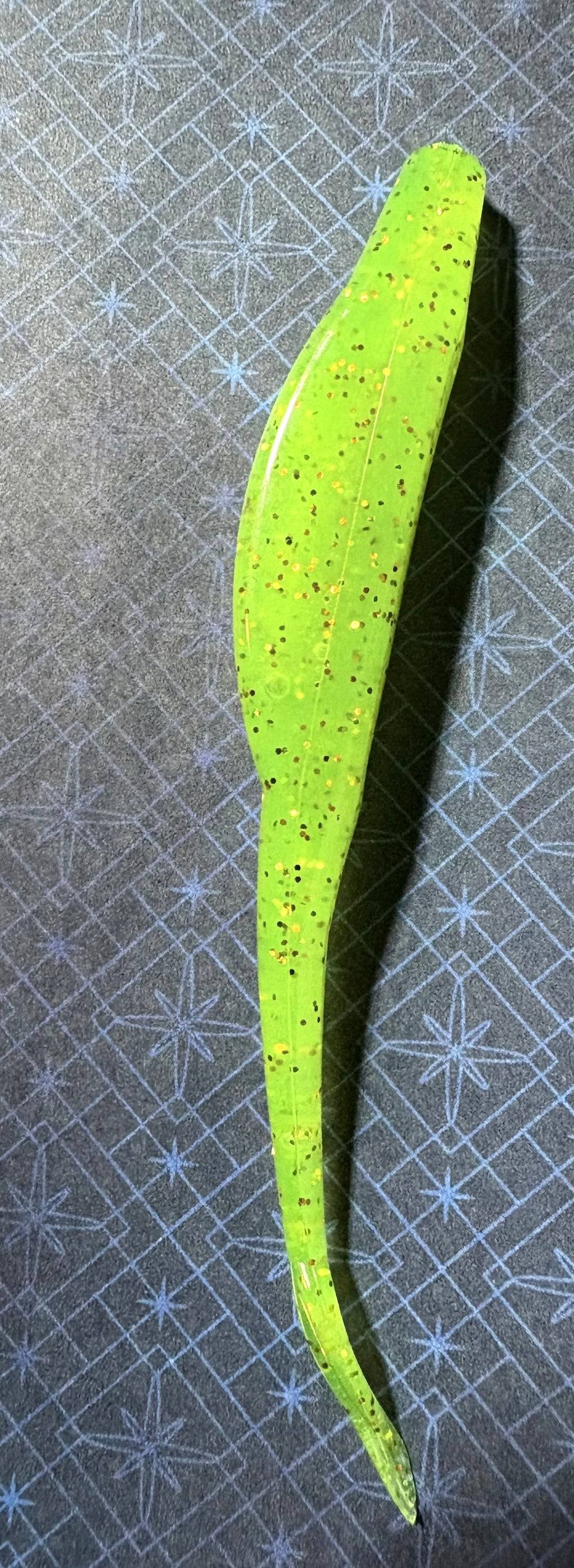 Chartreuse with Flake Flukes