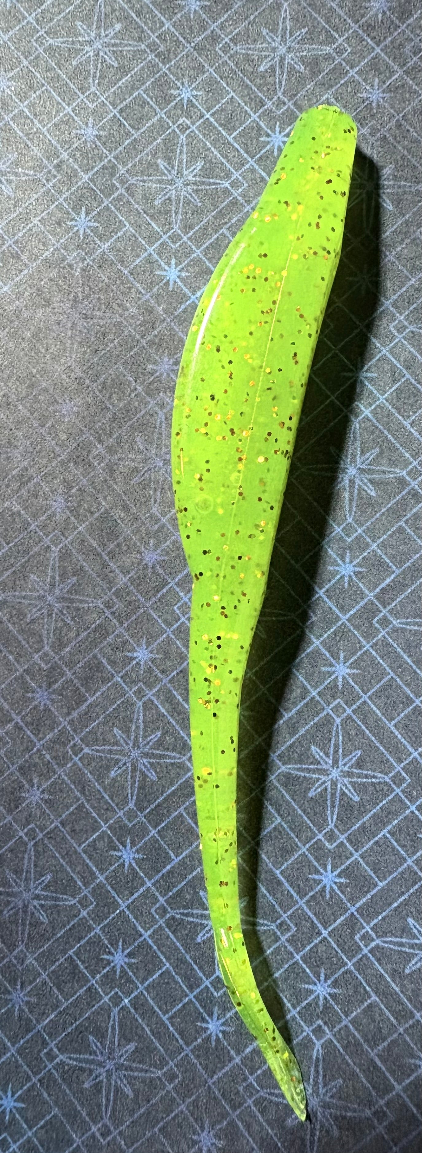 Chartreuse with Flake Flukes
